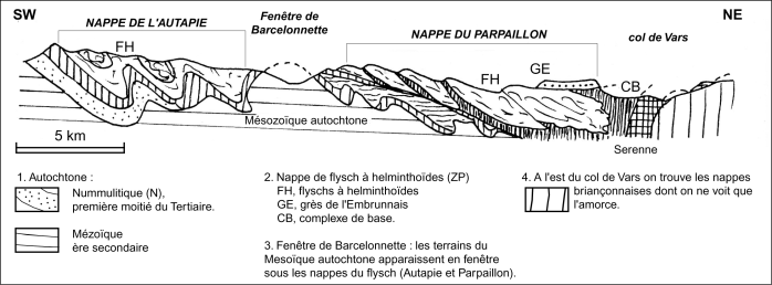 carte geol ubaye